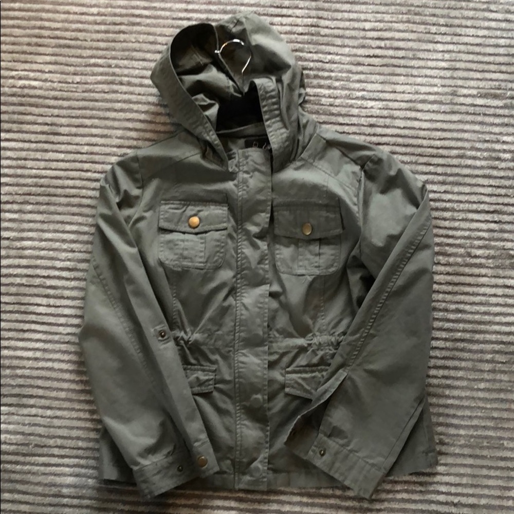 army green jacket
